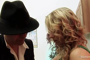 Sexy nurse dives into wild threesome with big tits blonde and brunette, riding to facial ecstasy 😍💦