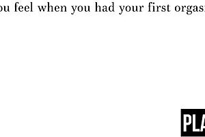 Petite milf Kenna James gets so steamy in her solo masturbation after that podcast, fingering her big tits and pussy to orgasm! 🔥💦