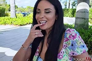 damn, my busty wife anissa kate hunts new dick on vacation, sucking and riding it deep! 😈🍆