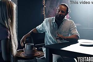 Big tits curvy mature milf catches her cheating husband in action and decides to join the fun