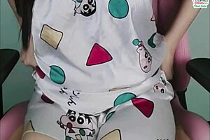 Clip of former girlfriend leaked on VK. Teenage student Nong Ninew from grade 6.