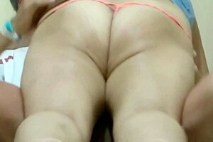 On vacation my wife cuckolds me with great action and she's happy at the beach.