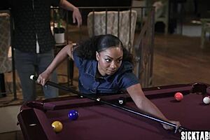 Ebony milf Cali Caliente confirms rumors by getting mouth fucked by white guy Alex Mack's big cock