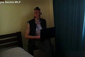 i just went over to visit my stepson and things got really intense with my big ass blonde mommy vibe