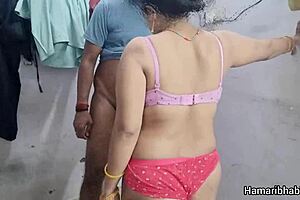 Hot big boobs indian bhabhi cheats with devar for intense sex while boyfriend watches