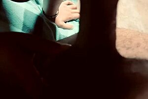 i can't get enough of giving sloppy head to that big black cock