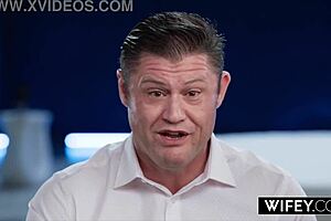 Wifey married milf taylor upton fulfills bbc hotwife fantasy with interracial blowjob deepthroat riding and creampie