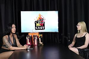 Veja a entrevista safada e cheia de putaria com a Vivan Lola e nossa saudosa Vitória Beatriz no Porn Cast Brazil - parte 2 watch on sheer red