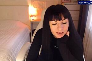 Helga Muah Shows Bad Behaviour But So Sweet Sexy Sweet Striptease & Pussy Vibin 04-10-2021