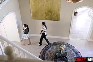 sexy milf penny barber, this suit fits you best, spencer bradley!