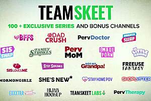 Blonde Cougar Stepmommy Handles Submissive Boner with Dirty Talk!