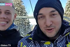 Oh man, my first wild midget blowjob on this Greek ski vacation adventure