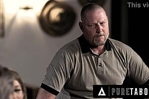 pure taboo possessive polygyny man catches two wives dee williams and katie morgan having affair with pussy licking and deepthroat in ffm 3some