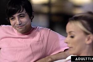 Milf Pristine Edge Stays Up All Night Craving Stepson's Fuck! Spanish Subtitles Included!