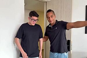 latina takes anal from nerd's big cock