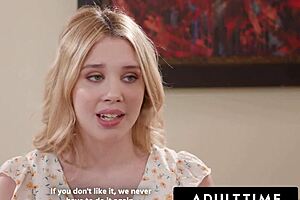 adult time - cuckquean sophia sterling begs to watch her stepmom dee williams fuck her big dick bf