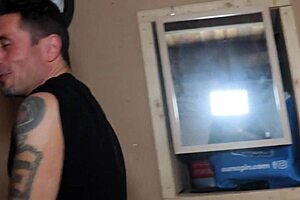 My husband is a voyeur watching us in fishnets and cuckold fun