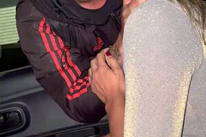 esposa flashes during game hooks up with stranger in front of cuckold husband then they all SUCK at morro da cruz lookout