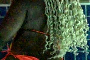 best couple sex with ebony milf big ass riding wet pussy on monster cock in homemade quickie 🔥