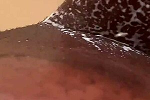 bbc penetrates white pussy with toy in this full video of solo masturbation action