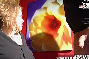 Curvy German Milf With Big Tits And Ass Gets Picked Up For First Time Sex