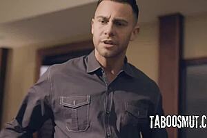 Swapping step-daughters with the other step-family! Dee Williams and Maya Kendrick ride in 4some with deepthroat and cowgirl on uncle and father in law!