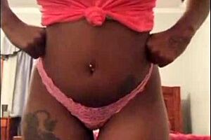 Sexy ebony milf craves throbbing thick black BBC action.