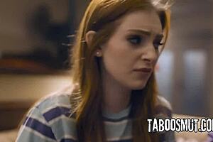 Swapping step-daughters with the other step-family! Dee Williams and Maya Kendrick ride in 4some with deepthroat and cowgirl on uncle and father in law!