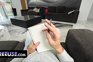 step mom teaches me focus with sex lessons and promises big tits action for my first time