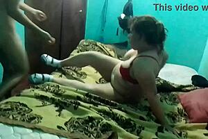 Bed Intimacy With Finger Insertion