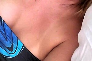 I Feel So Passionate When He Fucks My Big Tits on the Beach Like a Goddess!