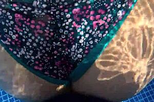 Hey latina milf culona how does it feel to take that dura verga from a desconocido in the piscina publica with tight pussy dripping wet?