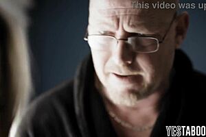 Why is this latina teen 18+ babysitter getting pounded roughly by her big dick mature boss?