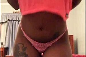 Sexy ebony milf craves throbbing thick black BBC action.