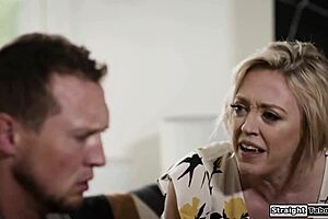 Wife Catches Hubby Anal Fucking Blonde Landlady