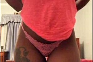 Sexy ebony milf craves throbbing thick black BBC action.