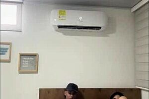 I give good company to my stepbrother until riding his rich cock in lingerie and fishnets.