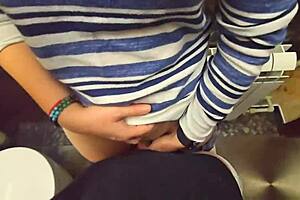 Watch my homemade cumshot compilation with creampie in panties outdoors