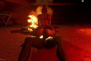 Curvy White Milf Serenia Sluts Out for Big Black Dick Nero