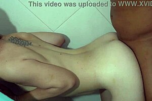 In the shower I continue fucking my stepmom passionately. Our Colombian adventure heats up with spanking and more.