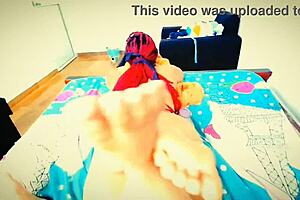 i took that 19 year old latina redhead with big ass outdoors for anal sex by offering her money in this wild public encounter