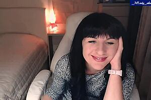 MLADY JESSY Teases PUSSY In STOCKINGS And LINGERIE 02-15-2022