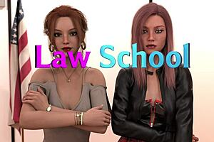 law school cutie with big tits and ass gets horny roleplay pounding