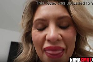 i love taking care of my hot gilf step granny with blowjobs and fucking in pov taboo scenes every time