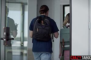 Petite Teen 18+ Demi Hawks Fucked by Big Cock Stepdad Jay Romero in Front of Milf Stepmom Katie Morgan