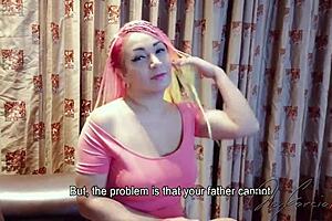 Oh man i mean agae milf stepmom really wants her stepsons cock to get pregnant yknow?