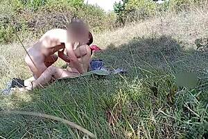 Sexy mature wife gets fucked hard in a meadow, the Hungarian housewife shared about her outdoor amateur adventure.