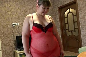 fat lesbian milf toys pregnant hairy pussy in closeup wetness