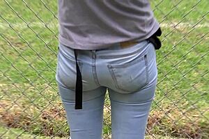 Big ass mature latina shows jeans on and off in compilation