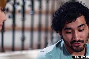 Hey, check out this curvy stepmom teaching her stepson hardcore fucking skills